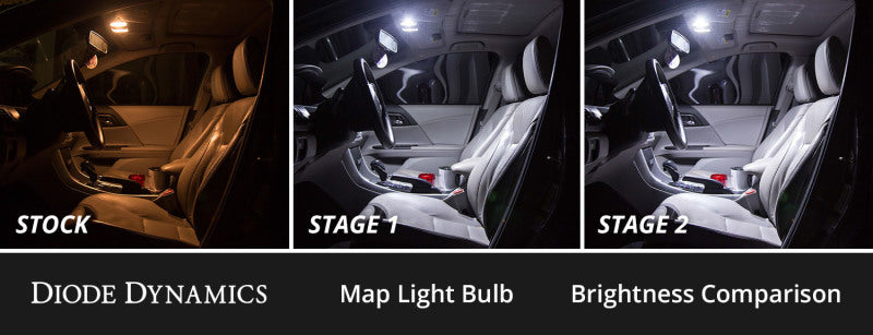 Diode Dynamics 06-12 Chevrolet Impala Interior LED Kit Cool White Stage 1