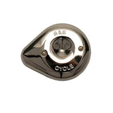 S&S Cycle Mini Teardrop Air Cleaner Cover For All Stealth Applications - Chrome