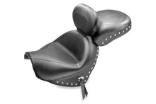 Load image into Gallery viewer, Mustang 05-08 Suzuki Blvd C50,05-08 Blvd C50T,01-04 VL800 Volusia Std Touring 2PC Seat w/Studs-Black