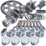 Eagle Chevy 350 1Pc 3.750in Crank 5.700in I-Beam Rods 4.060in Pistons 153 Tooth FP Balanced Assembly