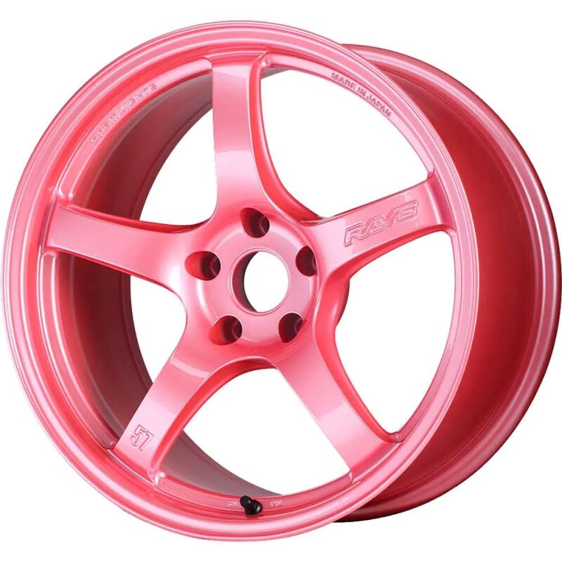 Gram Lights 57DR 18x10.5 +12mm 5x114.3 Sakura Pink Wheel (Special Order No Cancel)