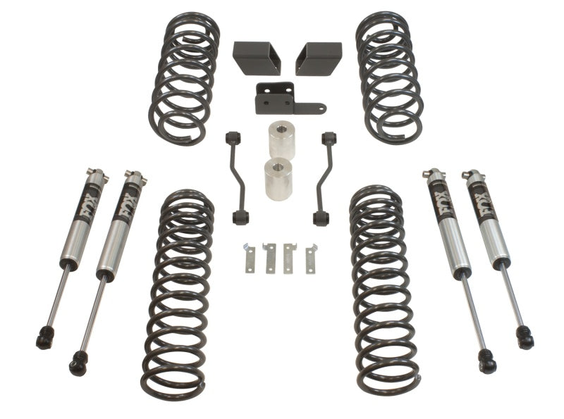 MaxTrac 18-19 Jeep Wrangler JL 3in/3in Coil Lift Kit w/FOX Shocks