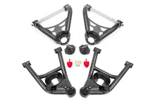 Load image into Gallery viewer, BMR 64-72 GM A-Body Non-Adjustable A-arm Kit - Black Hammertone