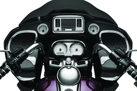 Kuryakyn Tri-Line Speaker Accents For Road Glide Chrome