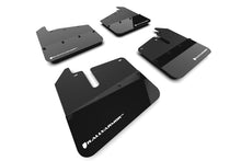 Load image into Gallery viewer, Rally Armor 20-25 GMC Sierra 2500/3500 HD Denali Black Mud Flap w/White Logo