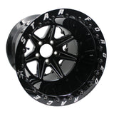 Race Star 72 ValStar 15x10 5x4.75bc 7.5bs 3.072in CB Black w/ Machined Accents