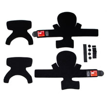 Load image into Gallery viewer, EVS RS9 Rebuild Kit (Liners/Straps/Patella cups) Black- Large