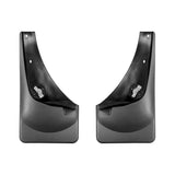 WeatherTech 18-24 Volkswagen Atlas / 20-24 Atlas Cross Sport Front No Drill Mudflaps - Black