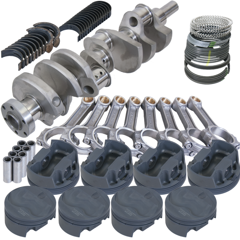 Eagle Ford 289/302 3.400in Crank 5.400in I-Beam Rods 7cc Dome 4.030in Pistons Rotating Assembly