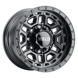 Weld Off-Road W119 20x9 Crux 6X135/6x139.7 ET19 BS5.75 Satin Black 106.1