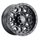 Weld Off-Road W119 20x9 Crux 6X135/6x139.7 ET19 BS5.75 Satin Black 106.1