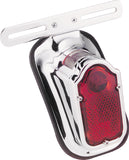 Bikers Choice 40-54 Big Twin And Custom Use Chrome Tombstone Taillight 12V Replaces H-D 68003-47T