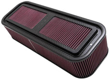 Load image into Gallery viewer, K&amp;N Carbon Fiber Air Box Medium 4in h Air Box Only No Base