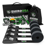Rhino USA Lashing Straps 1In X 12Ft - Set Of 4