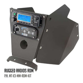 Rugged Radios Can-Am X3 Mounting Kit with Multi Mount and Side Panels Rugged RDM