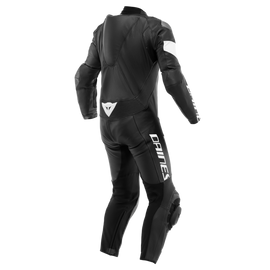 Dainese Tosa 1PC Leather Suit Perforated Black/Black/White Size - 54