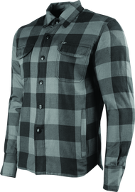 Speed and Strength True Grit Armored Moto Shirt Grey - 4XL