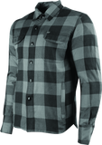 Speed and Strength True Grit Armored Moto Shirt Grey - 4XL