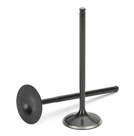 Supertech Subaru WRX 2.0L/2.5L Black Nitrided +1mm Head Diam Exhaust Valve - Set of 8