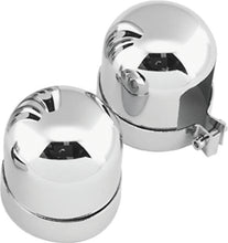 Load image into Gallery viewer, Bikers Choice 52-64 K XL 58-64 FL &amp; Custom Chrome Shock Top Covers Replaces H-D 54707-84T