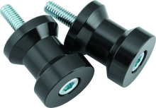 Load image into Gallery viewer, BikeMaster Alum Spool Kit H/D - 6mm - Black