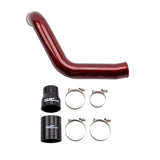 Wehrli 04-05 Duramax (LLY) Passenger Side 3in Intercooler Pipe - Red