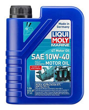 Load image into Gallery viewer, LIQUI MOLY 1L Marine 4T Motor Oil SAE 10W40