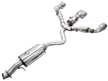 Load image into Gallery viewer, AWE 23-24 Toyota GR Corolla Touring Edition Catback Exhaust - Chrome Silver Tips