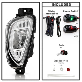 Spyder 20-22 Ford Escape OEM Fog Lights w/ Switch - Clear (FL-FESC2020-C)