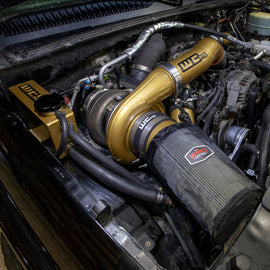 Wehrli 01-04 Duramax LB7 Twin Turbo Kit S400/Stock - Gun Metal