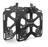 Giant Loop Pannier Mounts - 18mm Round Tubing Hangers - Black