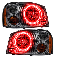Load image into Gallery viewer, Oracle Lighting 01-04 Nissan Frontier Pre-Assembled LED Halo Headlights -Red SEE WARRANTY
