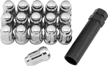 Load image into Gallery viewer, QuadBoss Spline Lug Nuts M12x1.50 75mm Black