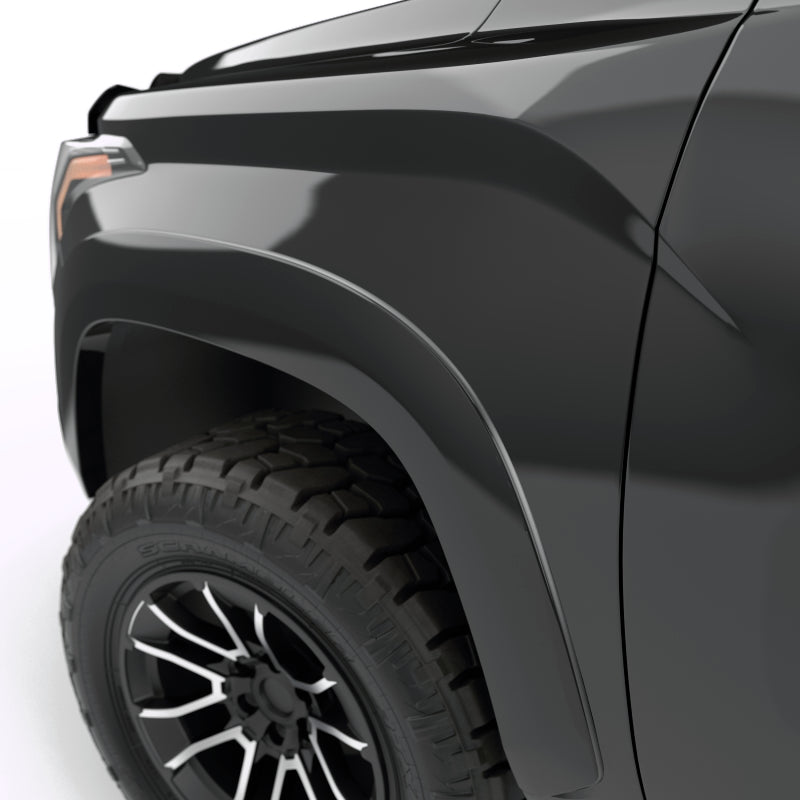 EGR 22-24 Toyota Tundra 66.7in Bed Summit Fender Flares (Set of 4) - Painted to Code Black