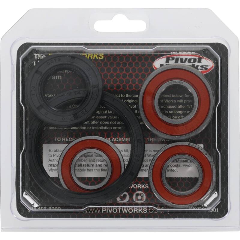 Pivot Works Yamaha Wheel Bearing Kit Premium Bearings