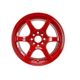 Gram Lights 57DR 15x8.0 +35 4x100 Red Wheel