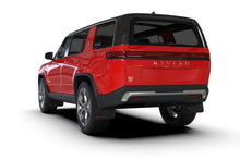 Load image into Gallery viewer, Rally Armor 22-24 Rivian R1S Black UR Mud Flap w/Red Logo