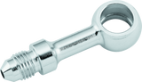 Twin Power Stainless Brake Fitting 7/16 Inch X AN3 Straight Banjo Adaptor