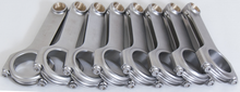 Load image into Gallery viewer, Eagle Chevrolet 4340 Steel H-Beam Connecting Rods 6.535in Length Cap Screw Bushed (Set of 8)