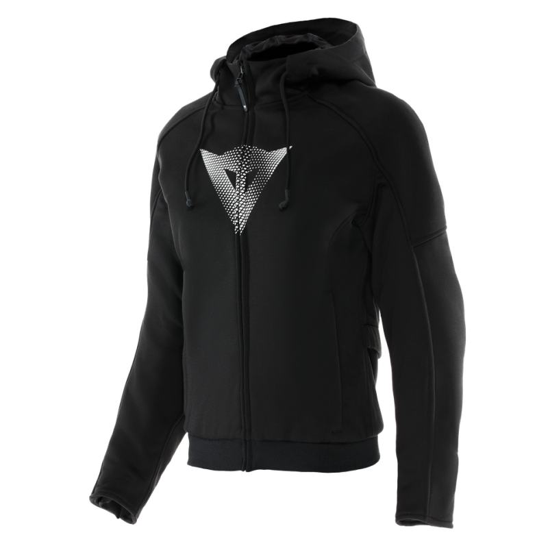 Dainese Daemon-X Safety Hoodie Full Zip Womens Black Size - 56