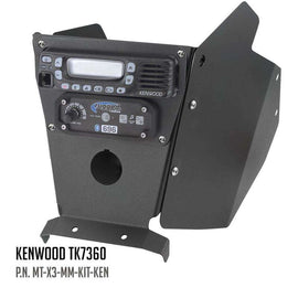 Rugged Radios Can-Am X3 Mounting Kit with Multi Mount and Side Panels Rugged GMR25