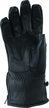 Load image into Gallery viewer, Kuryakyn Leather By River Road Taos Cold Weather Gloves Black Womens - Small