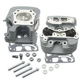S&S Cycle 08-16 Touring Super Stock 79cc Cylinder Head Kit - Silver