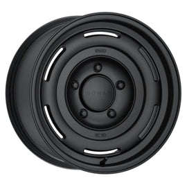 Nomad N504SB Field 17x8.5in / 5x127 BP / 0mm Offset / 106.1mm Bore - Satin Black Wheel