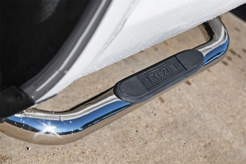 Dee Zee 88-00 Chevrolet/GMC C/K Pickup Tubes - 3In Round Stainless Polished RegCab