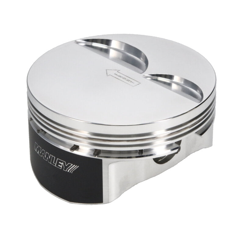 Manley Chevrolet LS Piston Set - 4.070in Bore 1.115in CH, -4.00 CC