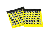 Renthal Team clean Grip - Yellow/White/Black