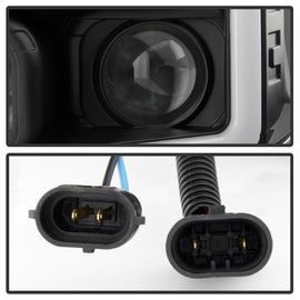 Spyder 07-09 Toyota Tundra Projector Headlights - Black (PRO-YD-TTU07V3PL-SEQ-BK)