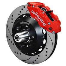 Load image into Gallery viewer, Wilwood 55-57 Chevy Bel Air Superlite 6R Kit, 5 x 4.50in/4.75in Hub - 14.00in D&amp;S Rotor - Red