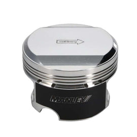 Manley Nissan 2.6L RB26DETT Piston Set - 87.25mm Bore 1.181in CH, 20.00 CC